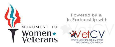 Monument to Women Veterans Logo